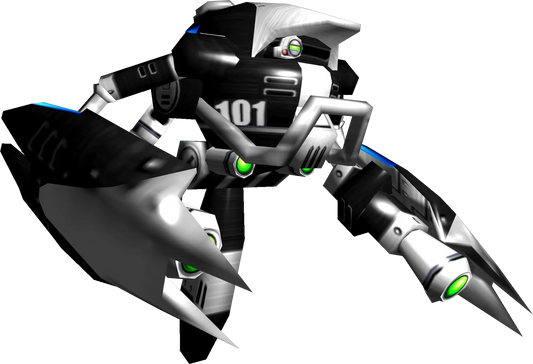 E-101 Beta : Le Frère Aîné Oublié de la Série E-100 dans Sonic Adventure