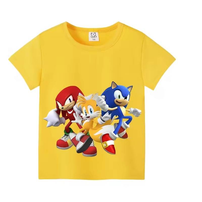 T-Shirt Enfant Personnages Sonic