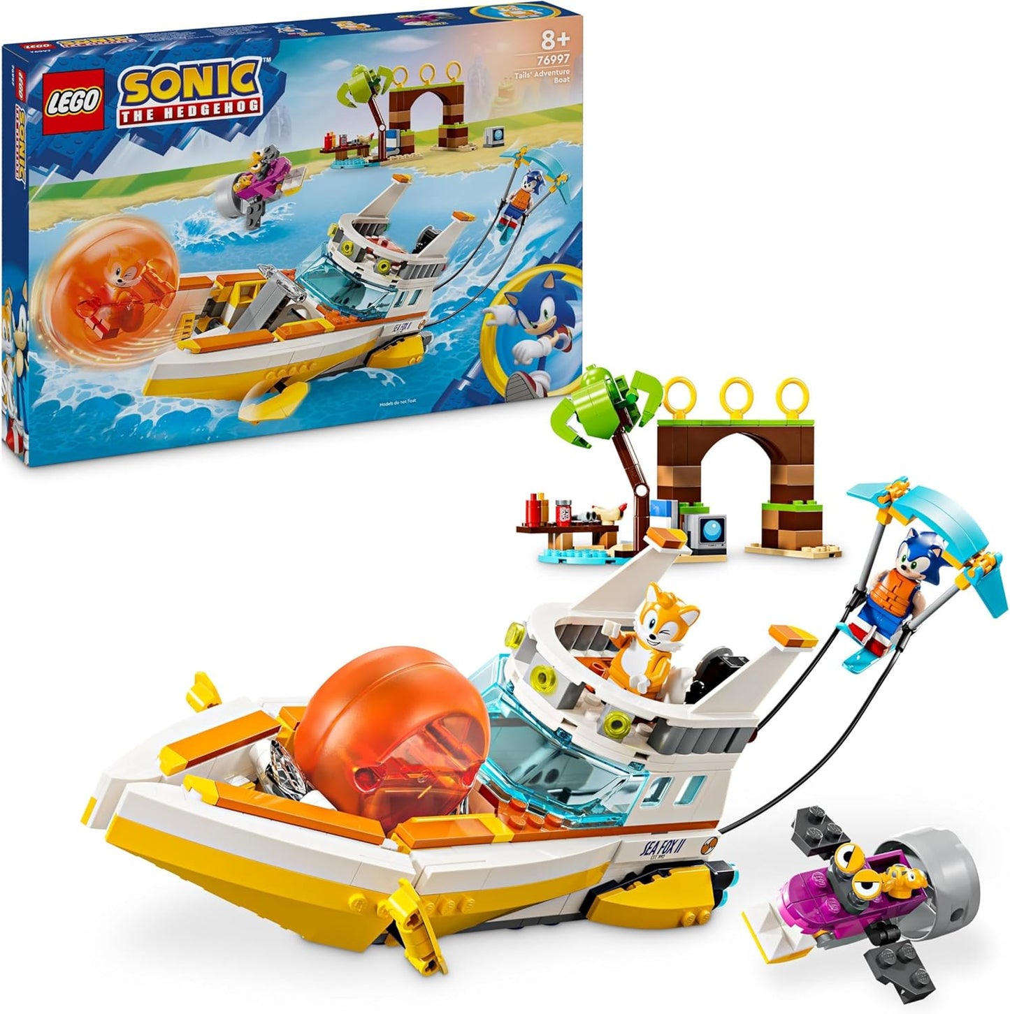 LEGO Sonic - Bateau D'Aventures de Tails