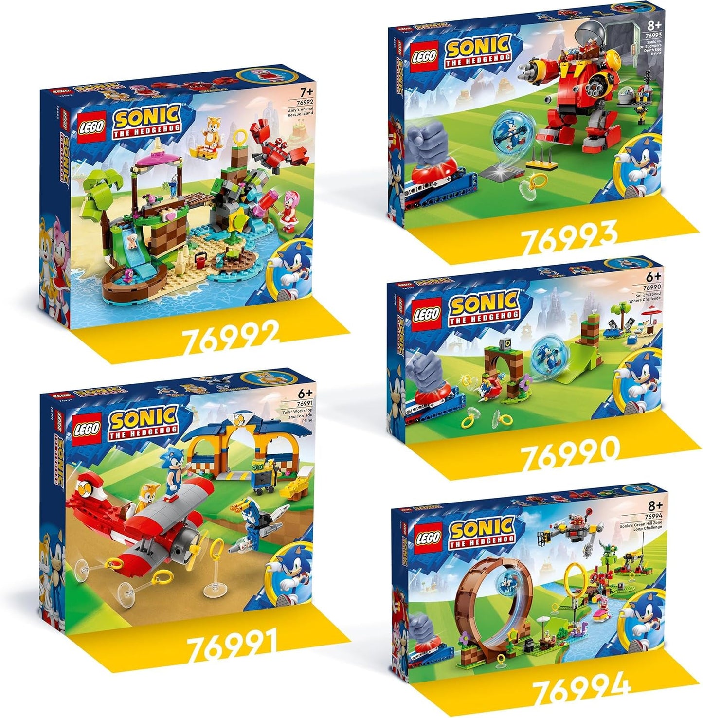 LEGO Sonic - L’avion Tornado et l'Atelier de Tails