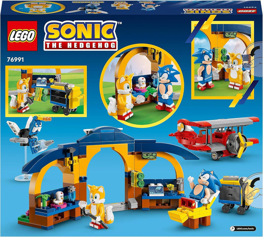 LEGO Sonic - L’avion Tornado et l'Atelier de Tails