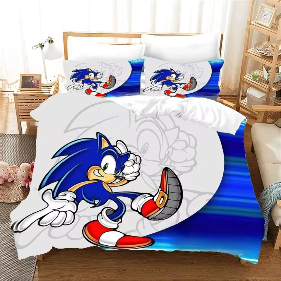 Sonic Is Watching You Duvet Cover