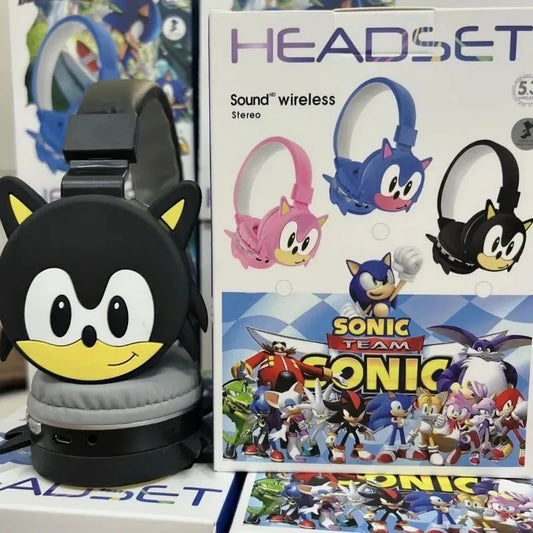Casque Audio Bluetooth Sonic - Shadow The Hedgehog