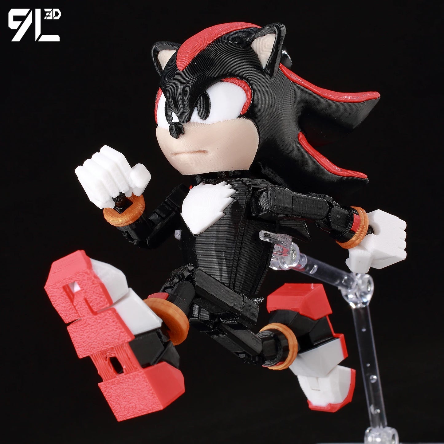Figurine Sonic - Shadow The Hedgehog Articulé - 14cm