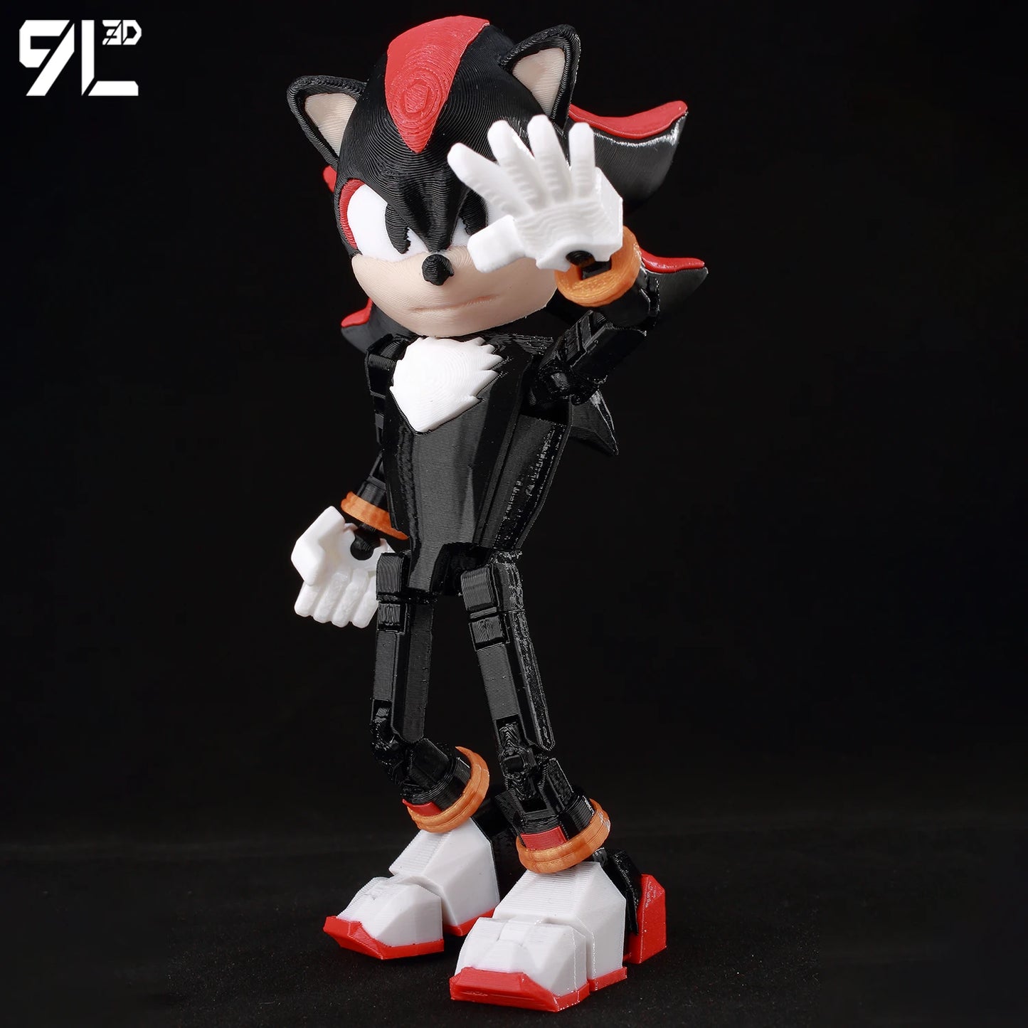 Figurine Sonic - Shadow The Hedgehog Articulé - 14cm