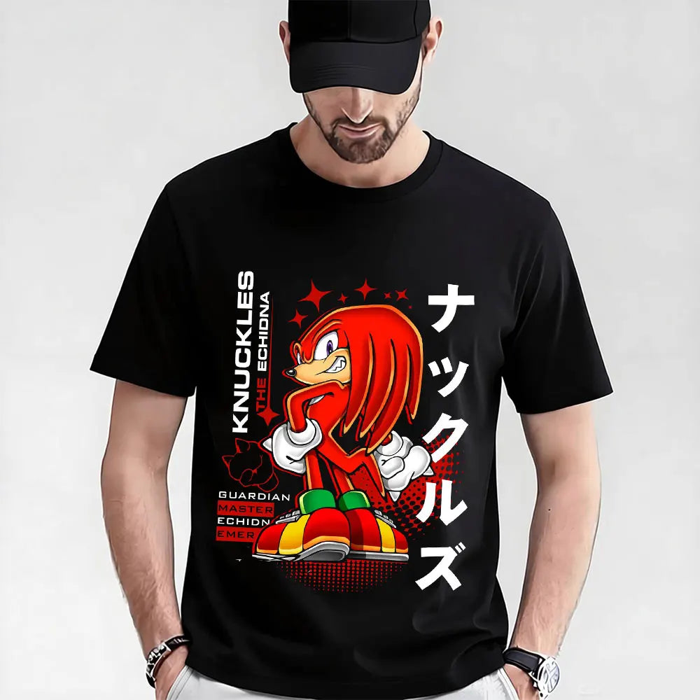 T-shirt Sonic - Knuckles (Édition Japonaise)