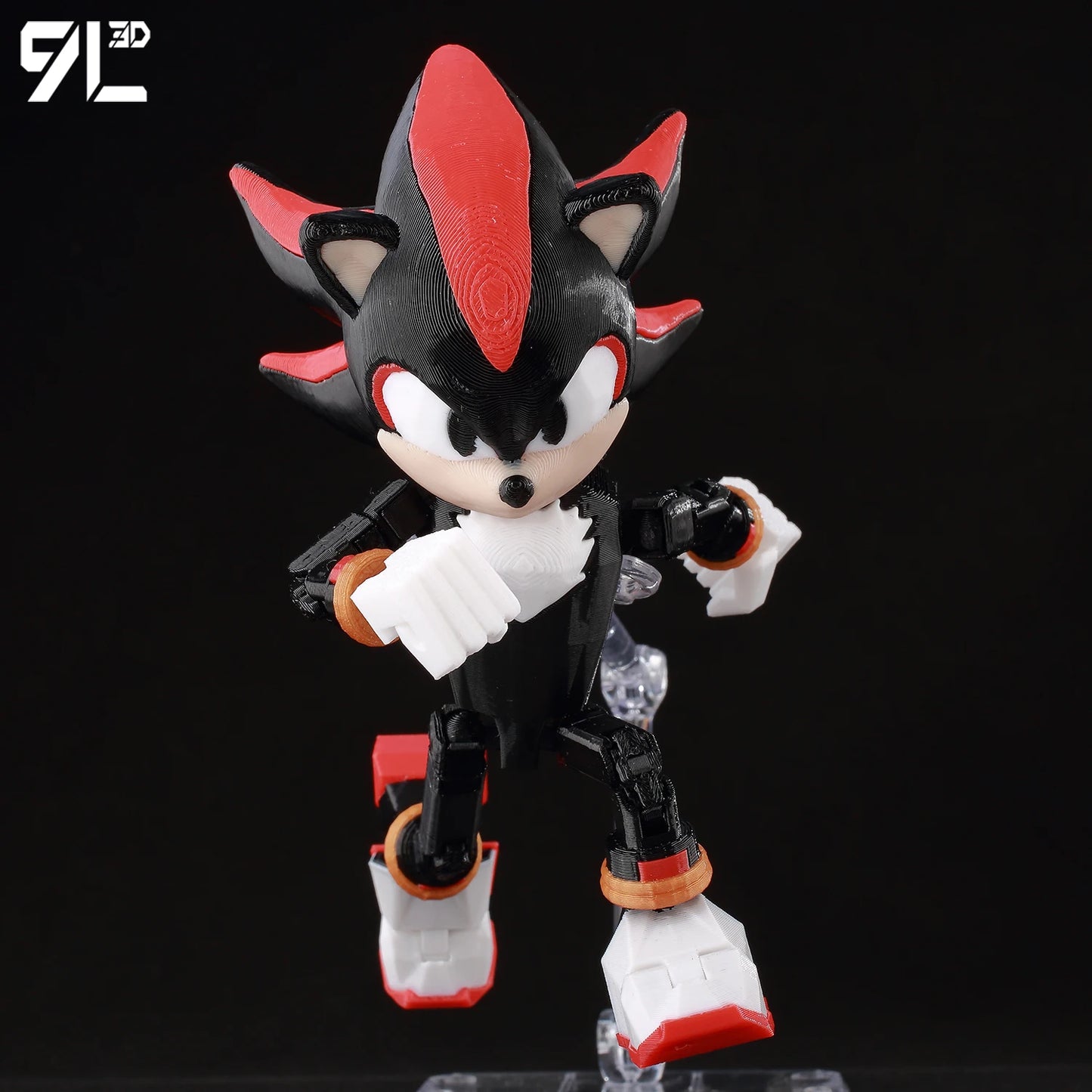 Figurine Sonic - Shadow The Hedgehog Articulé - 14cm