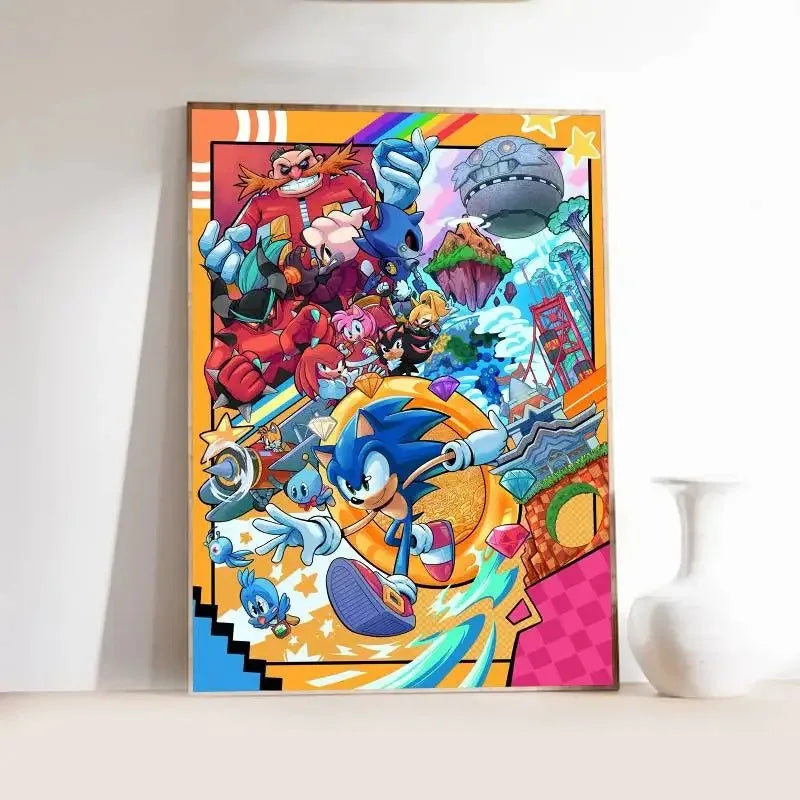 Puzzle Sonic - Aventure Colorée