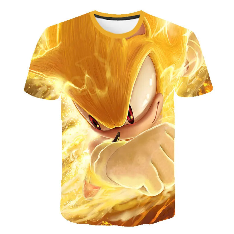 T-Shirt Super Sonic Jaune