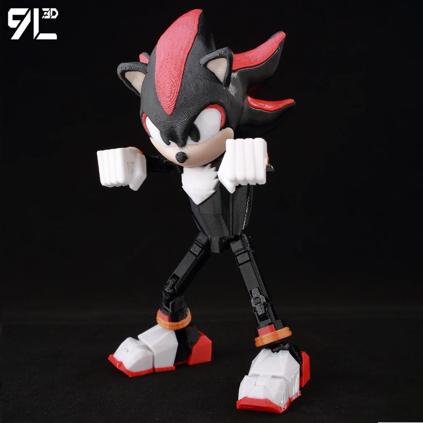 Figurine Sonic - Shadow The Hedgehog Articulé - 14cm