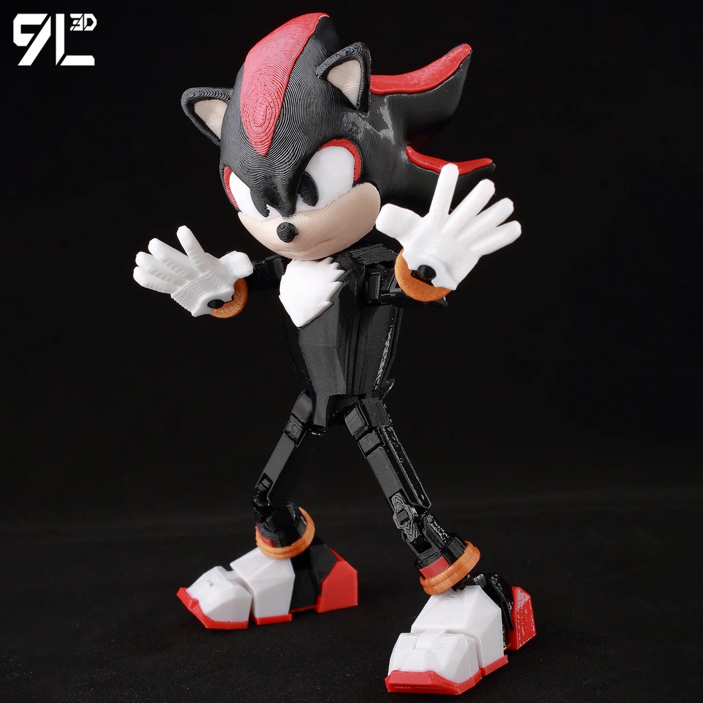 Figurine Sonic - Shadow The Hedgehog Articulé - 14cm