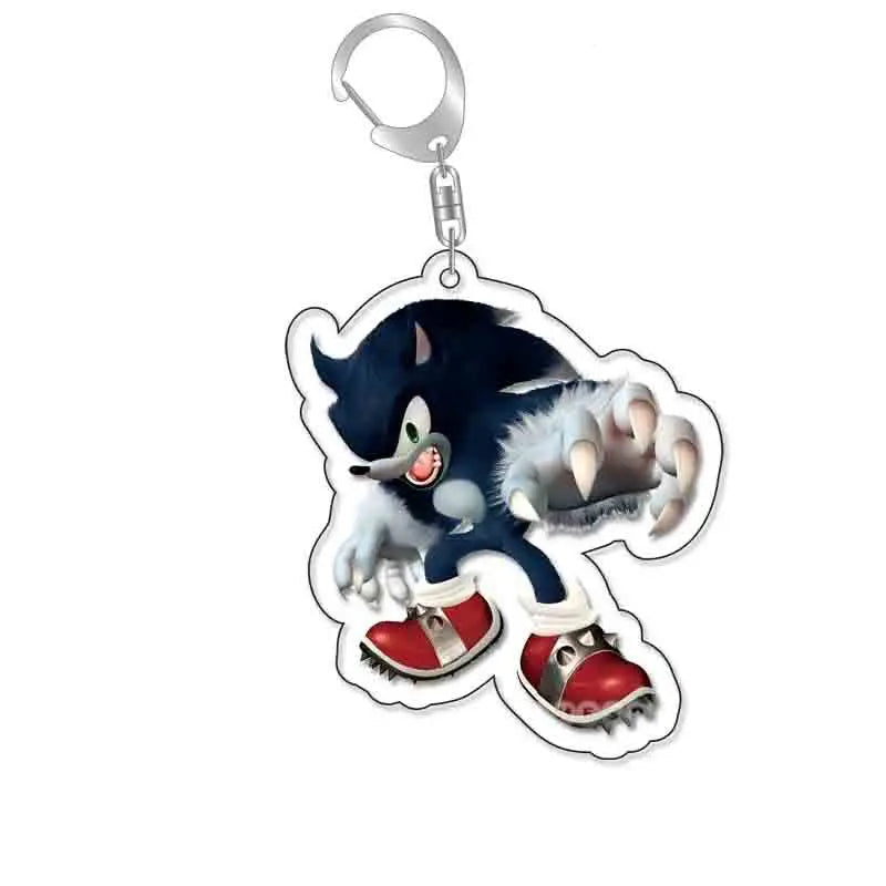 Porte-Clé Sonic The Werehog - en Acrylique
