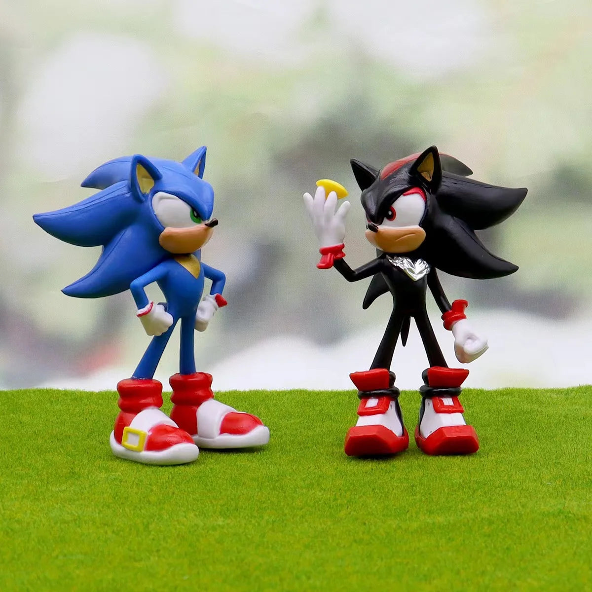 Figurine Sonic et Shadow