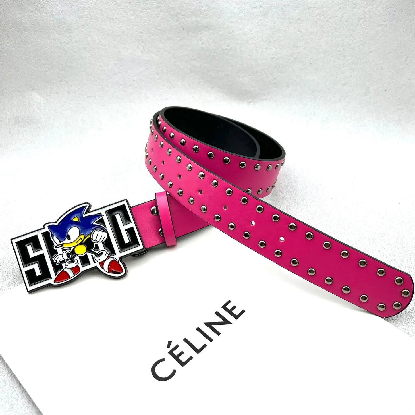 Ceinture de Pantalon Sonic The Hedgehog - 4 Coloris
