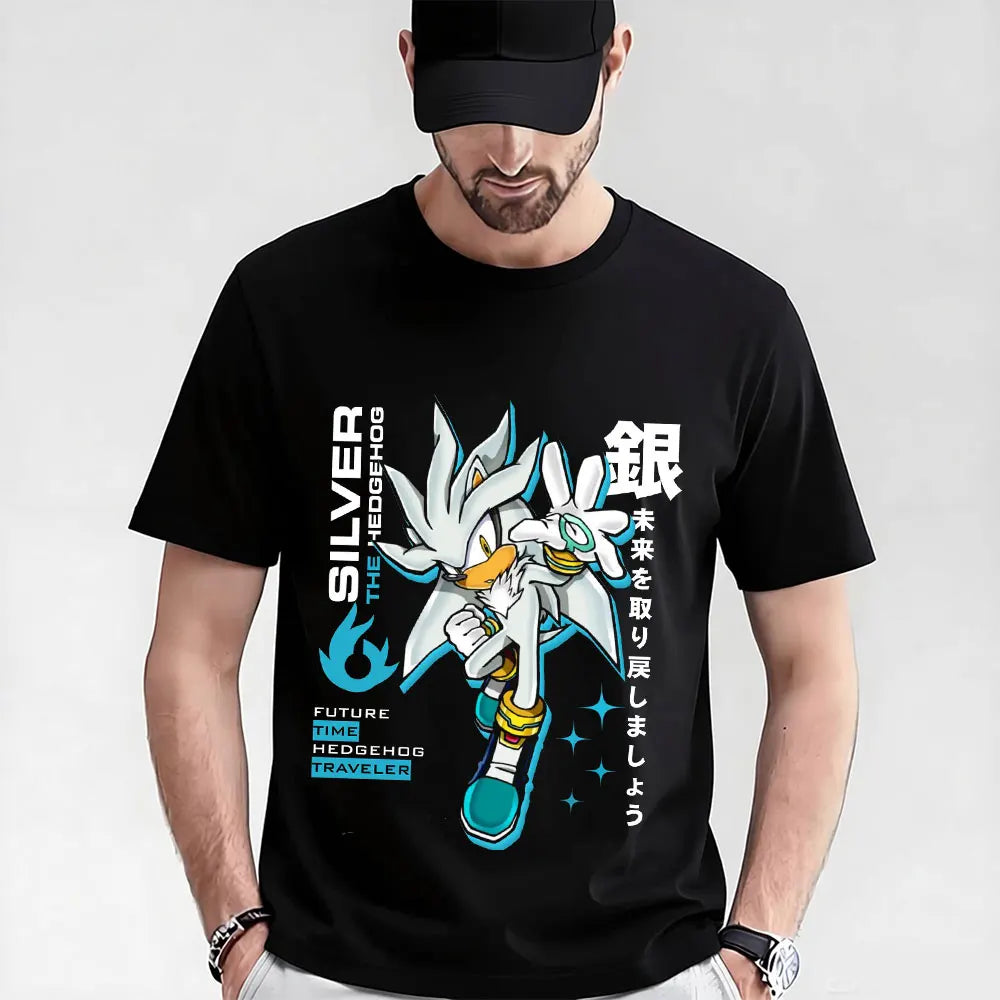 T-shirt Sonic - Silver (Édition Japonaise)
