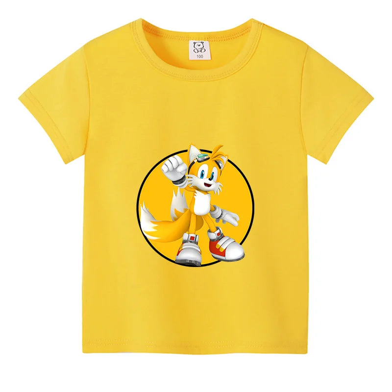 T-Shirt Enfant Sonic - Tails