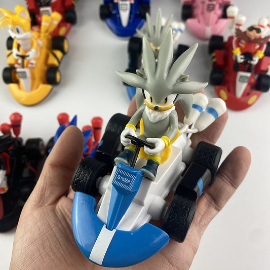 Figurine Karting Silver the Hedgehog