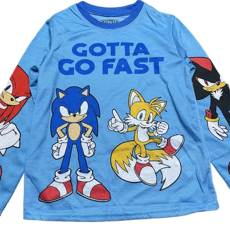 Pyjama Enfant Personnages Sonic
