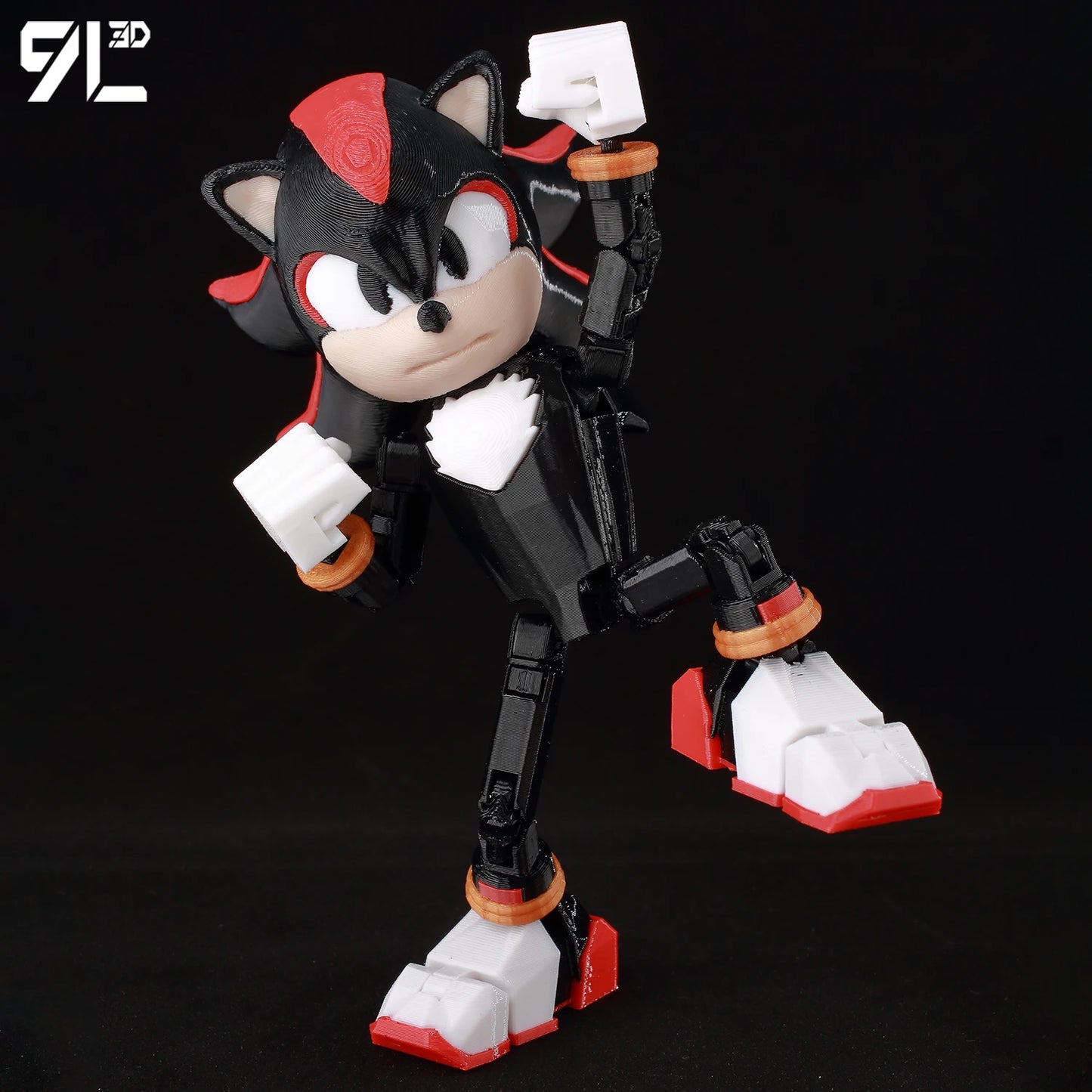 Figurine Sonic - Shadow The Hedgehog Articulé - 14cm