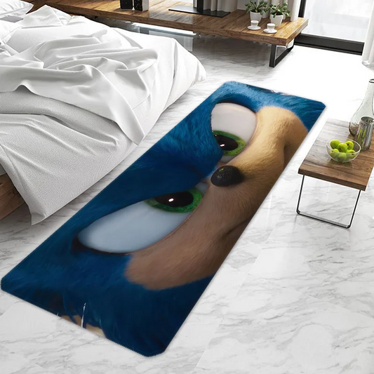 Tapis Regard Determiné de Sonic