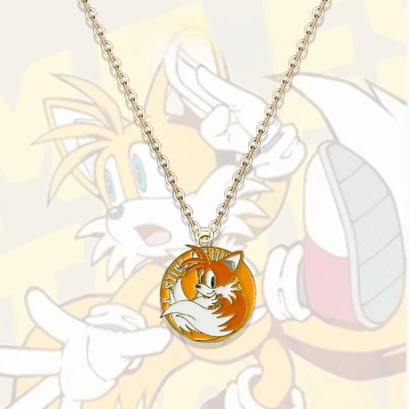 Collier Medaillon Sonic - Miles "Tails" Prower