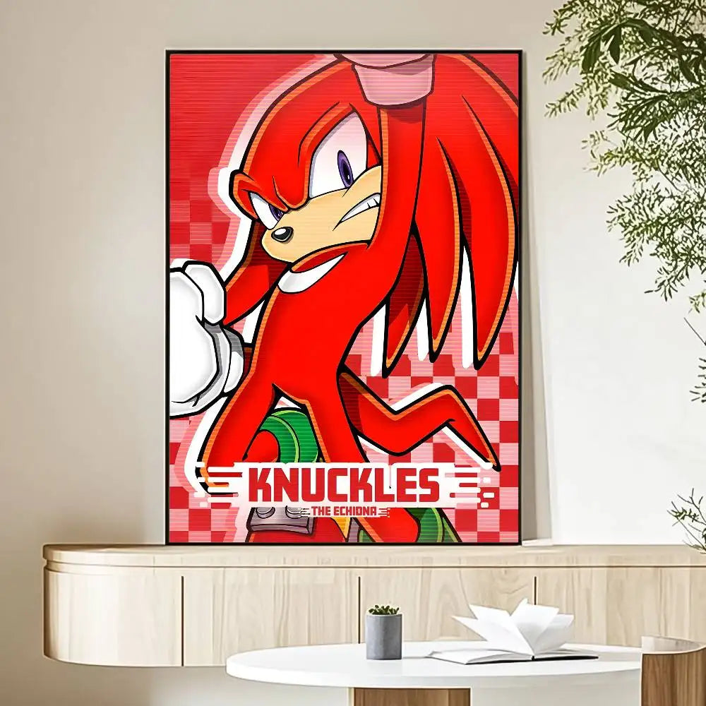 Poster Sonic - Knuckles