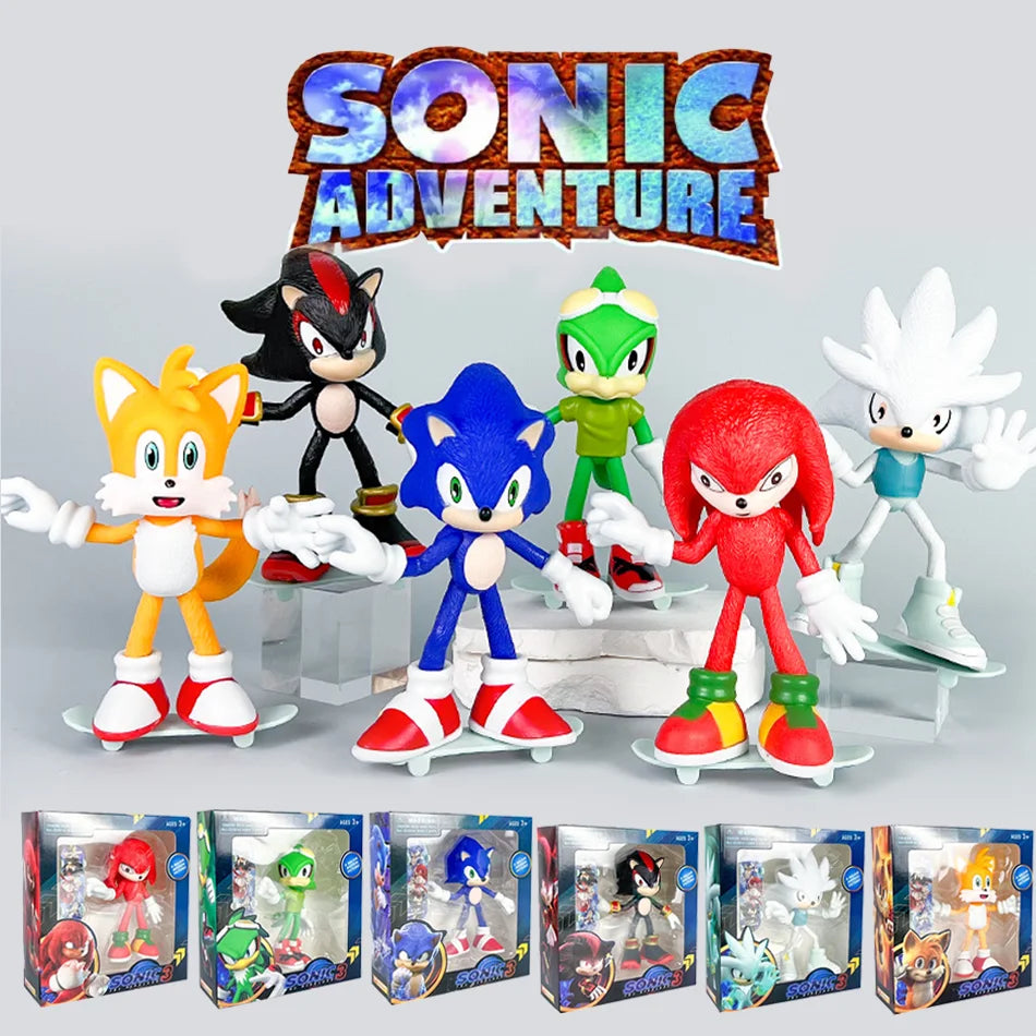 Figurine Sonic The Hedgehog - Edition Film - 16cm