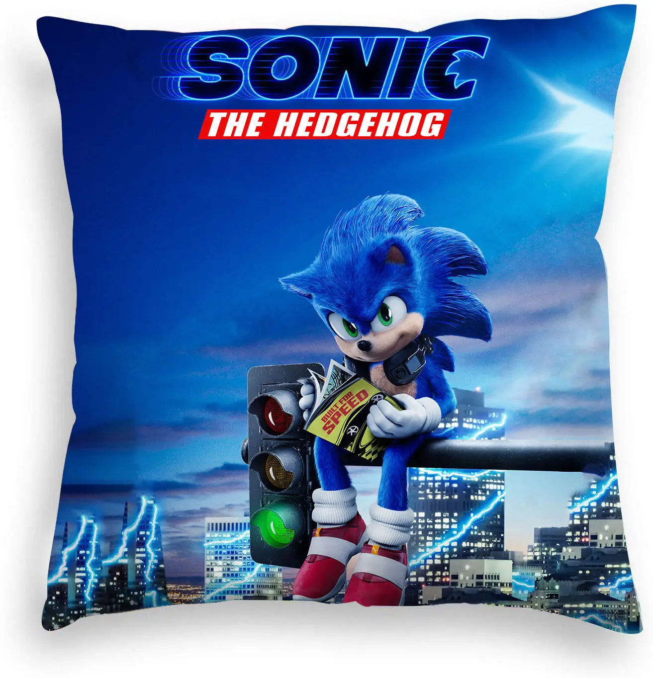 Housse de Coussin Sonic The Hedgehog