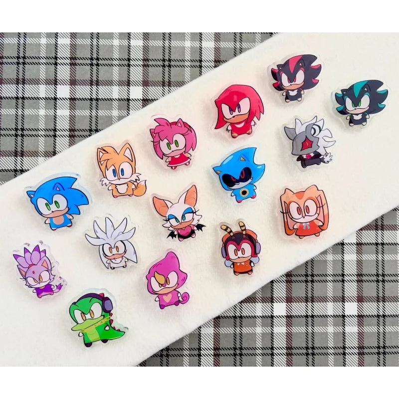 Lot de 15 Pin's Sonic - La Collection Complète