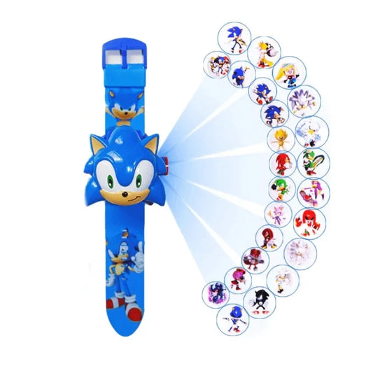 Reloj de proyección 3D de Sonic The Hedgehog