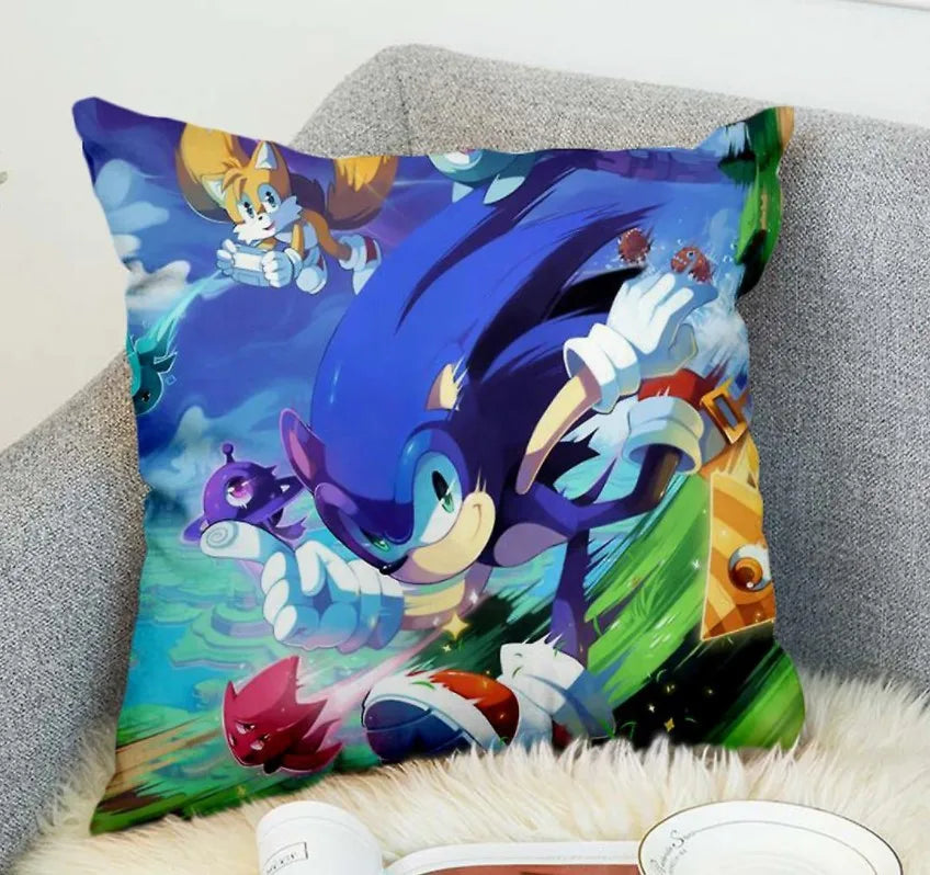Housse de Coussin Sonic & Tails
