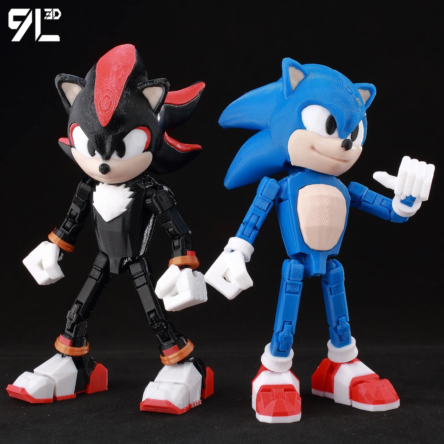 Figurine Sonic - Shadow The Hedgehog Articulé - 14cm