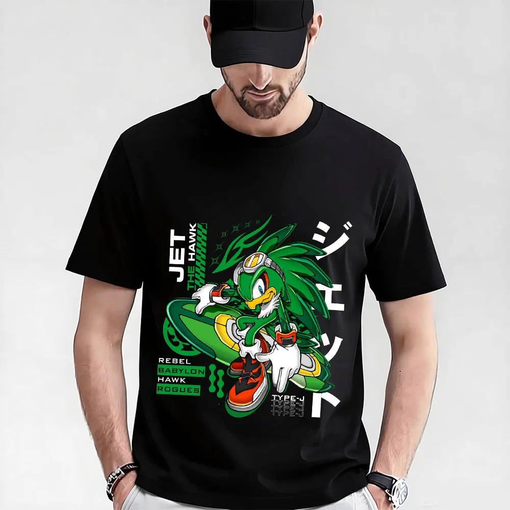 T-shirt Sonic - Jet the Hawk (Édition Japonaise)