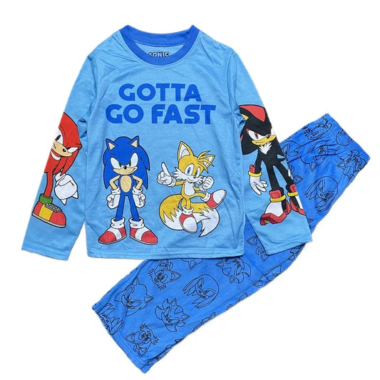 Pijamas infantiles de personajes de Sonic