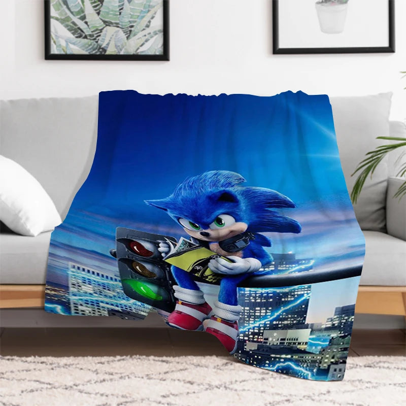 Plaid Sonic Couverture Polaire Sonic The Hedgehog Pour Lit Et Salon Plaid Sonic Couverture Polaire Sonic The Hedgehog Pour Lit Et Salon