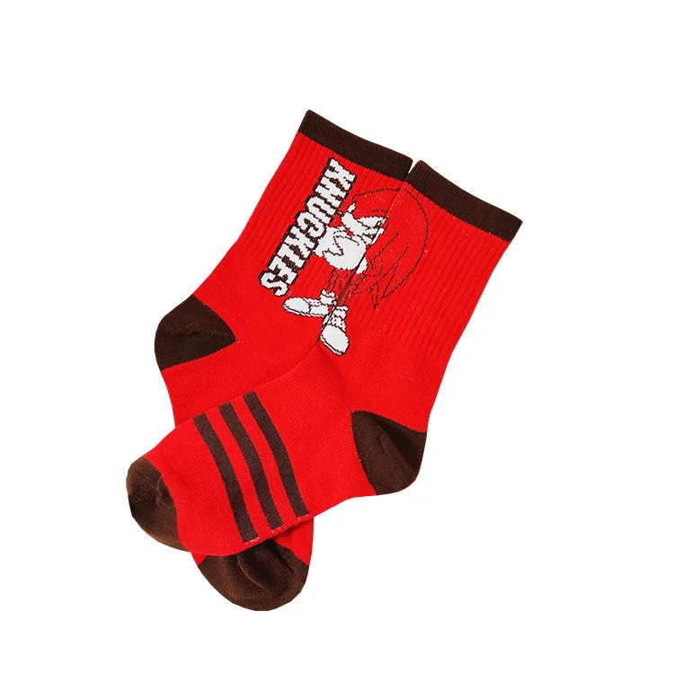 Chaussette Sonic Rouge - Knuckles The Echidna