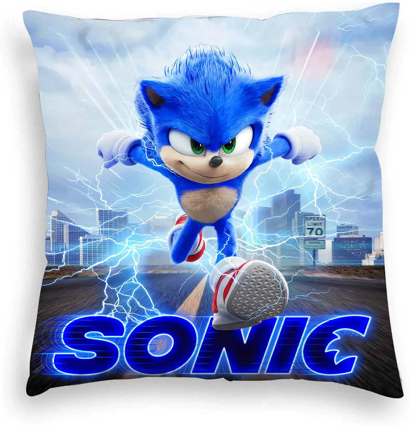 Housse de Coussin Sonic Regard Confiant