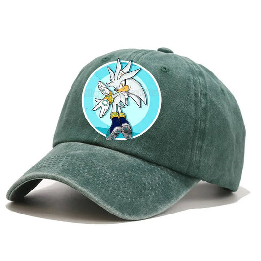 Gorra vintage de Sonic - El erizo plateado
