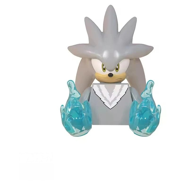 Minifigurine Sonic - Silver the Hedgehog