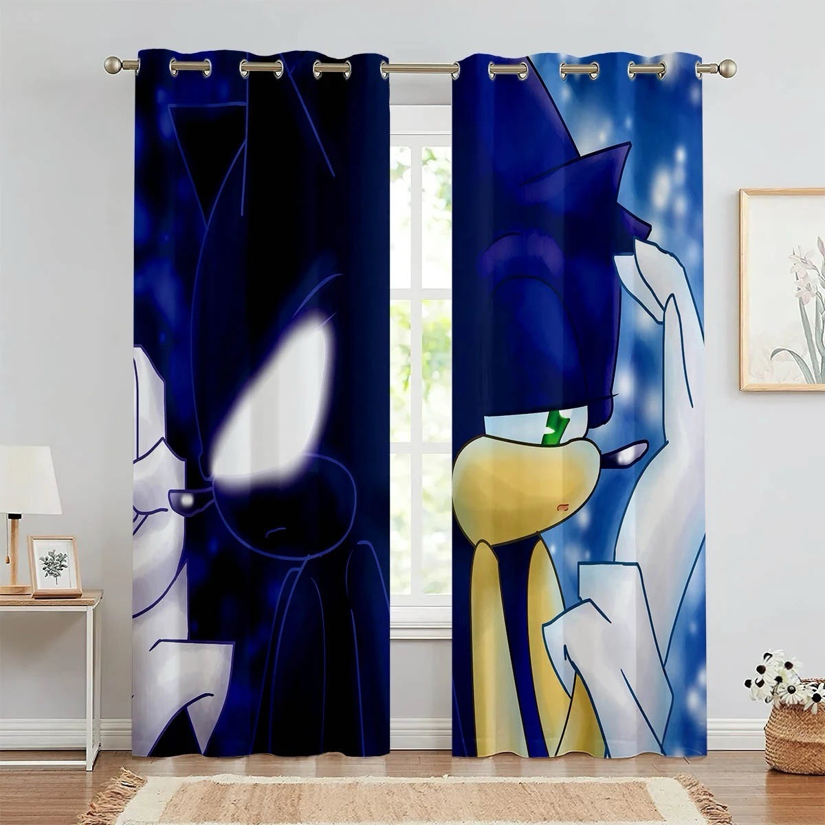 Rideau Sonic - Sonic et Dark Sonic