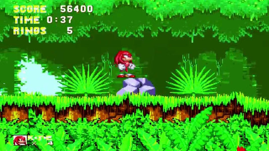 Angel Island Zone : le niveau où débute Knuckles