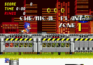 Chemical Plant Zone : le niveau le plus rapide de Sonic 2