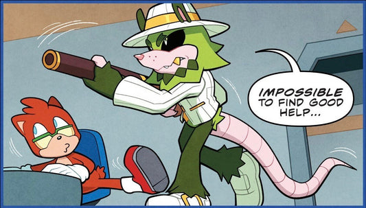 Clutch the Opossum : le parrain des comics Sonic IDW