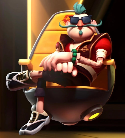 Dr. Deep : Le Philosophe Poseur du Chaos Council dans Sonic Prime
