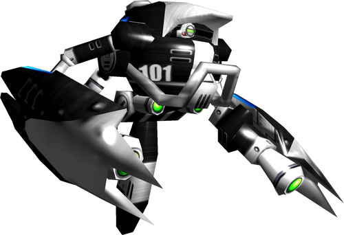 E-101 Beta : Le Frère Aîné Oublié de la Série E-100 dans Sonic Adventure