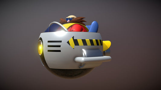 L'Egg Mobile, le vaisseau personnel du Dr Eggman