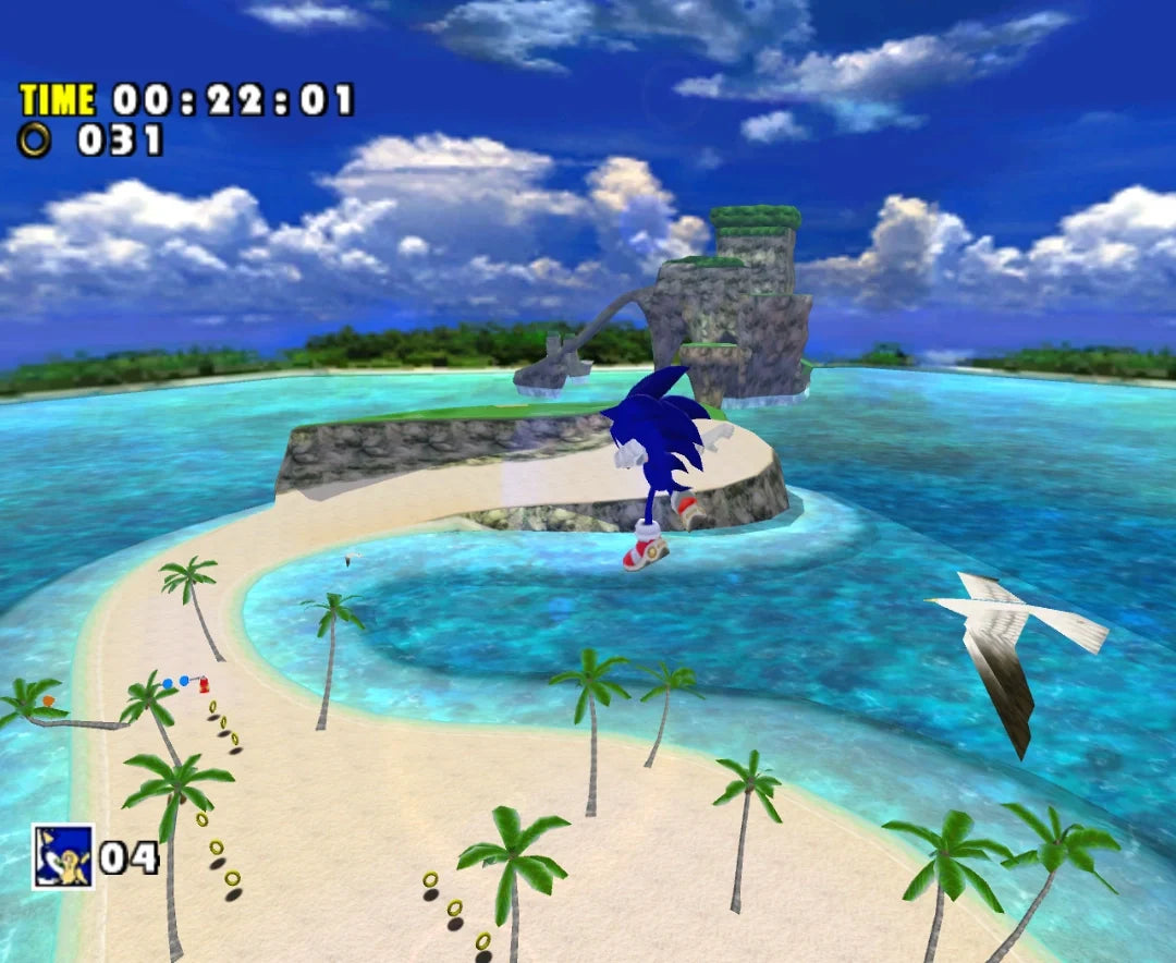 Emerald Coast, la côte tropicale de Sonic Adventure
