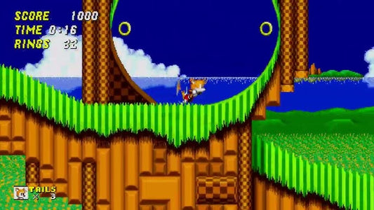 Emerald Hill Zone : le niveau des débuts de Tails