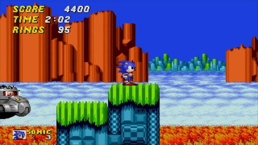 Hill Top Zone : le niveau volcanique de Sonic 2