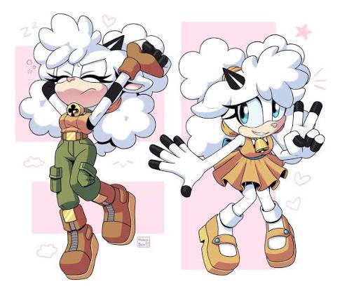 Lanolin the Sheep : la brebis des comics Sonic IDW